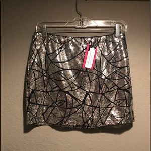 Silver Sequin Mini